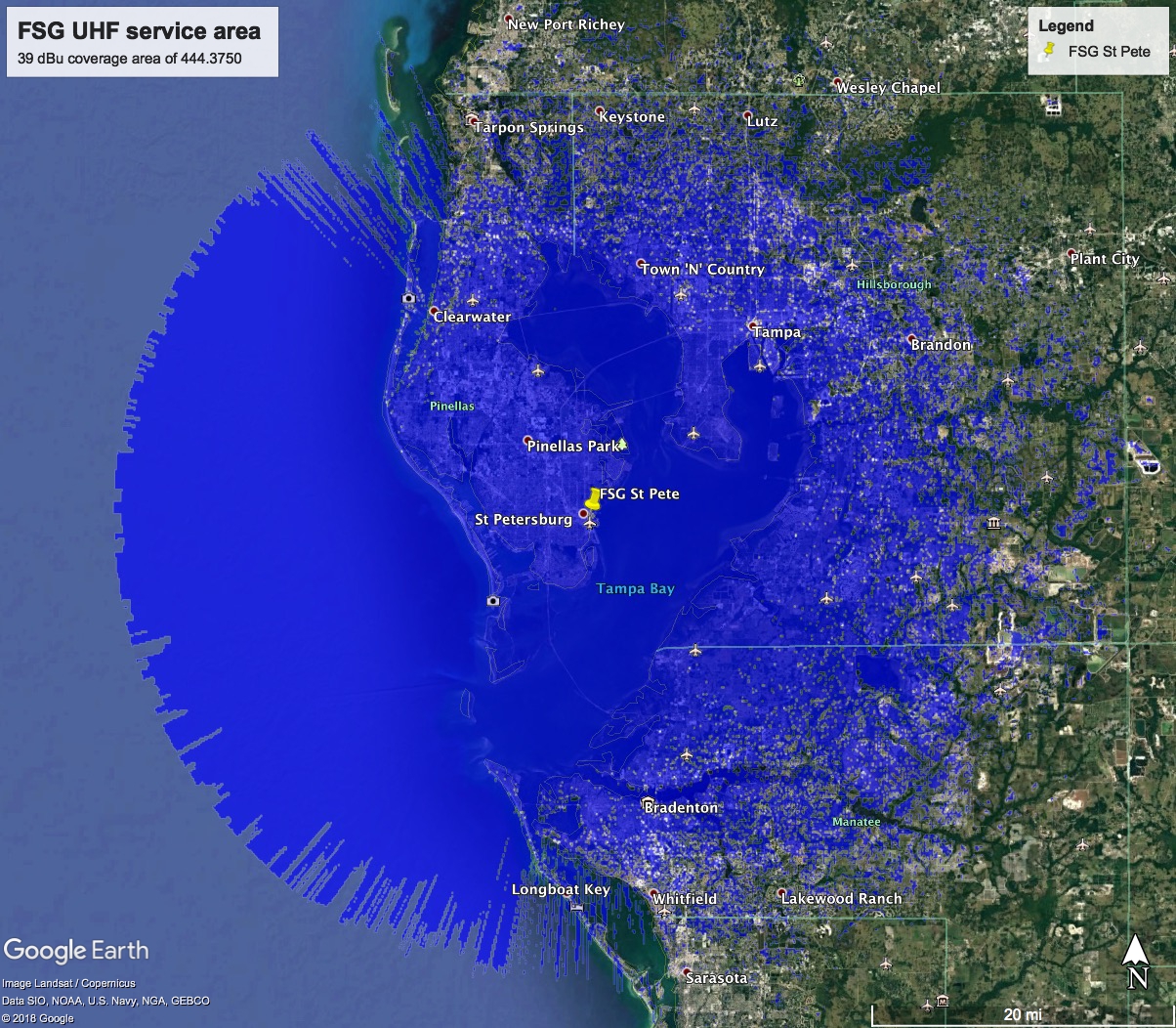 St Petersburg Repeaters are ONLINE! Florida Simulcast Group, Inc.